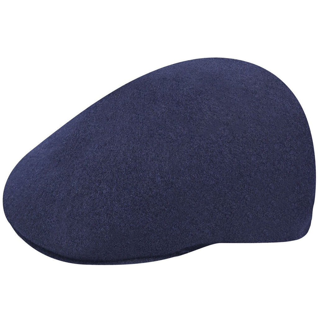 K-I (Kangol 507 seamless wool cheese cutter hat dark blue) 32496200