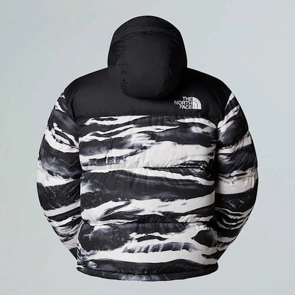 NFA-J9 (The north face men 96 retro nuptse jacket black/print) 126926087