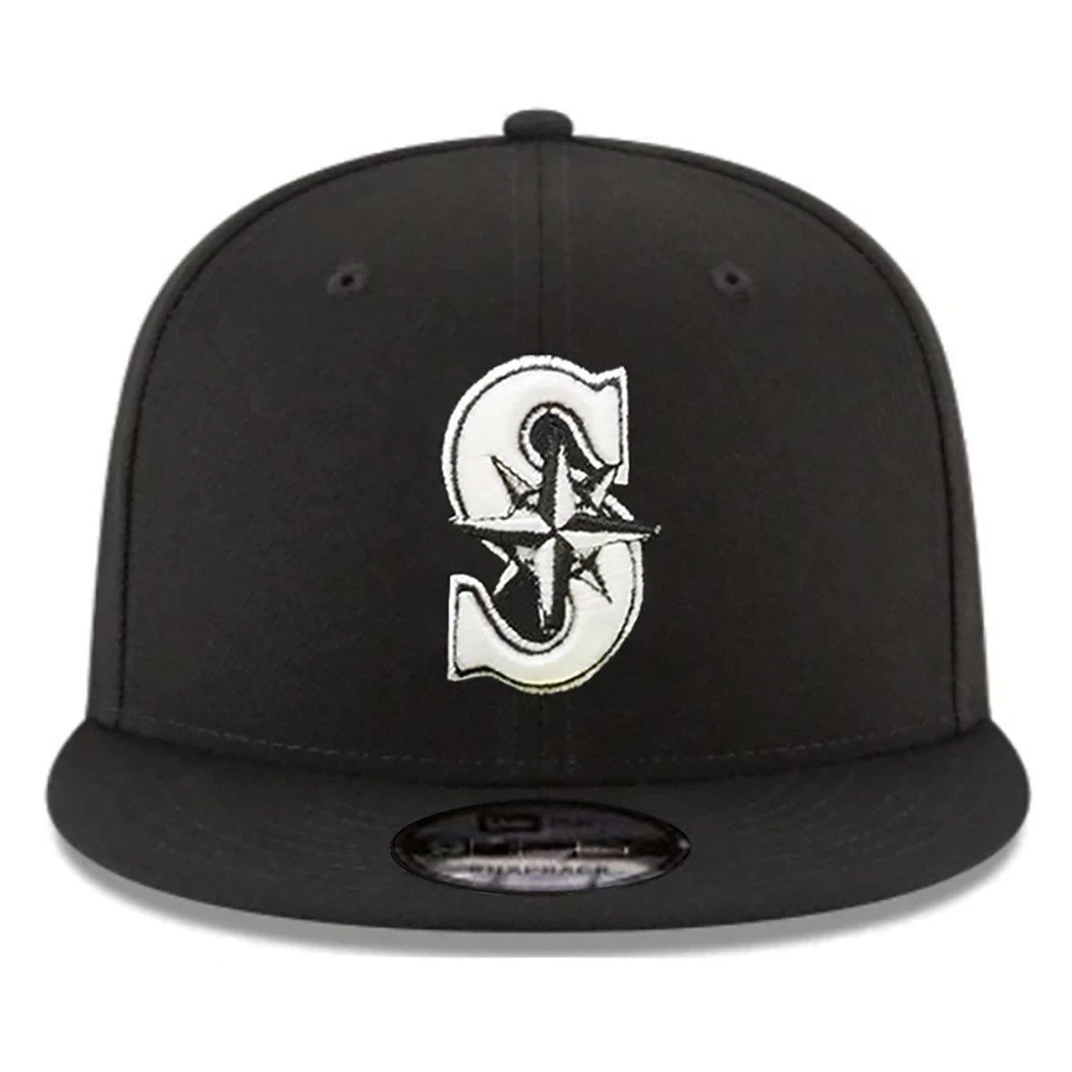 NEC-I74 (New era 950 evergreen seattle mariners snapback black/white osfm) 82692850