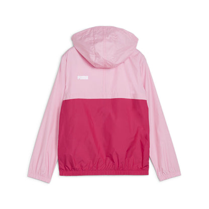 PA-K10 (Puma essentials + color block windbreaker garnet rose) 22494500