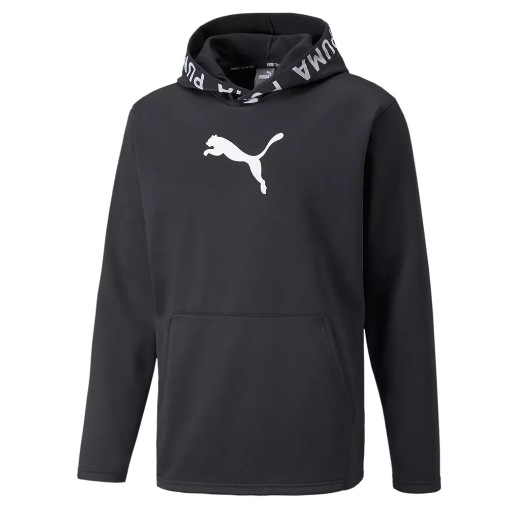 PA-S10 (Puma train power fleece hoodie black/white) 42495000