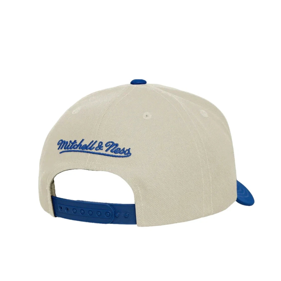 MNA-C52 (Mitchell & ness nfl st louis rams white & cream team colour pro pinch snapback white cream/blue osfm) 72692391