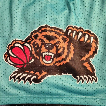 MNA-P45 (Mitchell and ness swingman shorts grizzlies 96-97 home teal) 82597391