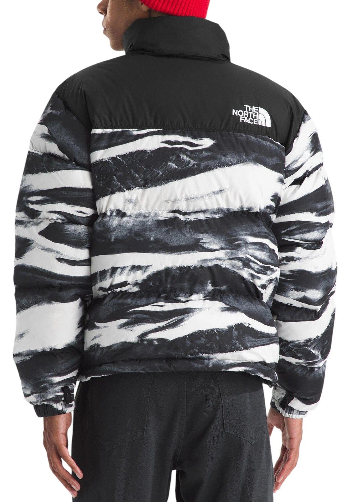 NFA-J9 (The north face men 96 retro nuptse jacket black/print) 126926087