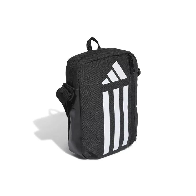 AE-G5 (Adidas essentials training shoulder organizer bag black/white) 62391687