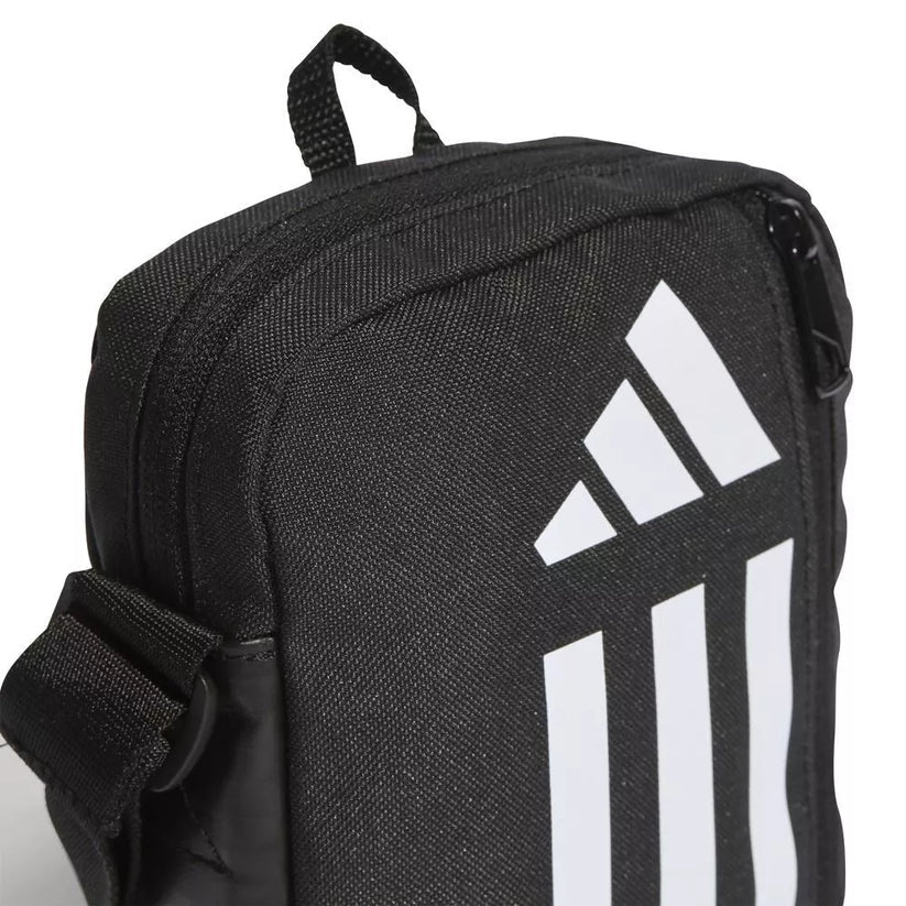 AE-G5 (Adidas essentials training shoulder organizer bag black/white) 62391687