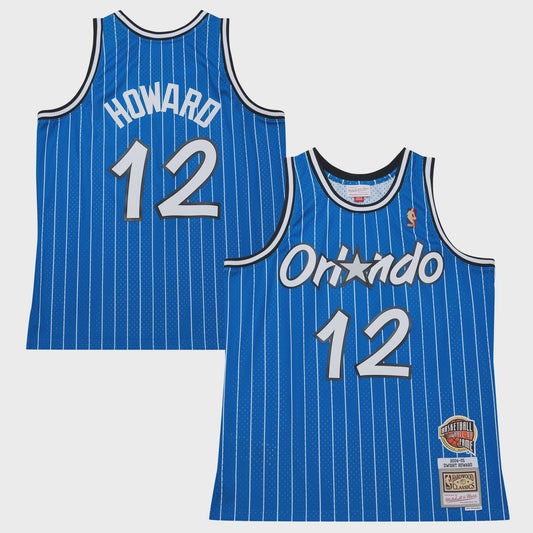 MNA-B51 (Mitchell & ness swingman jersey hall of fame 2005 orlando magic dwight howard magic blue) 42698260