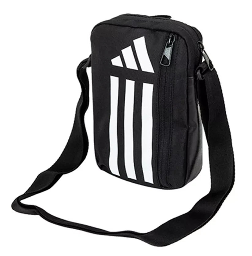 AE-G5 (Adidas essentials training shoulder organizer bag black/white) 62391687