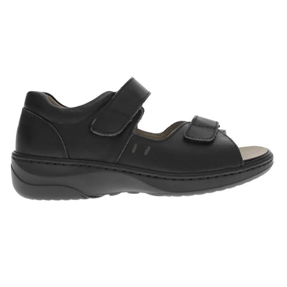 PR-F1 (Propet women's  gemma black 4E width sandal) 22699200