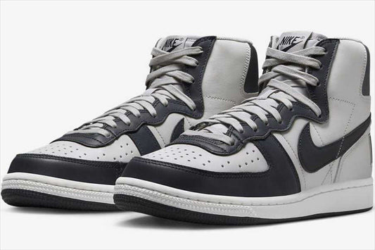 N-R136 (Nike terminator high georgetown granite/dark obsidian/sail)