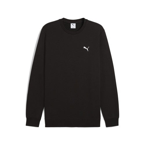 PA-D12 (Puma essentials fleece small logo crew black) 52593500