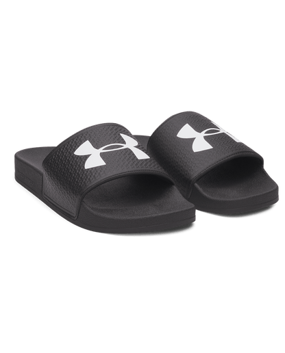 UA-R8 (Under armour mens ARMR slide black/white) 72693043