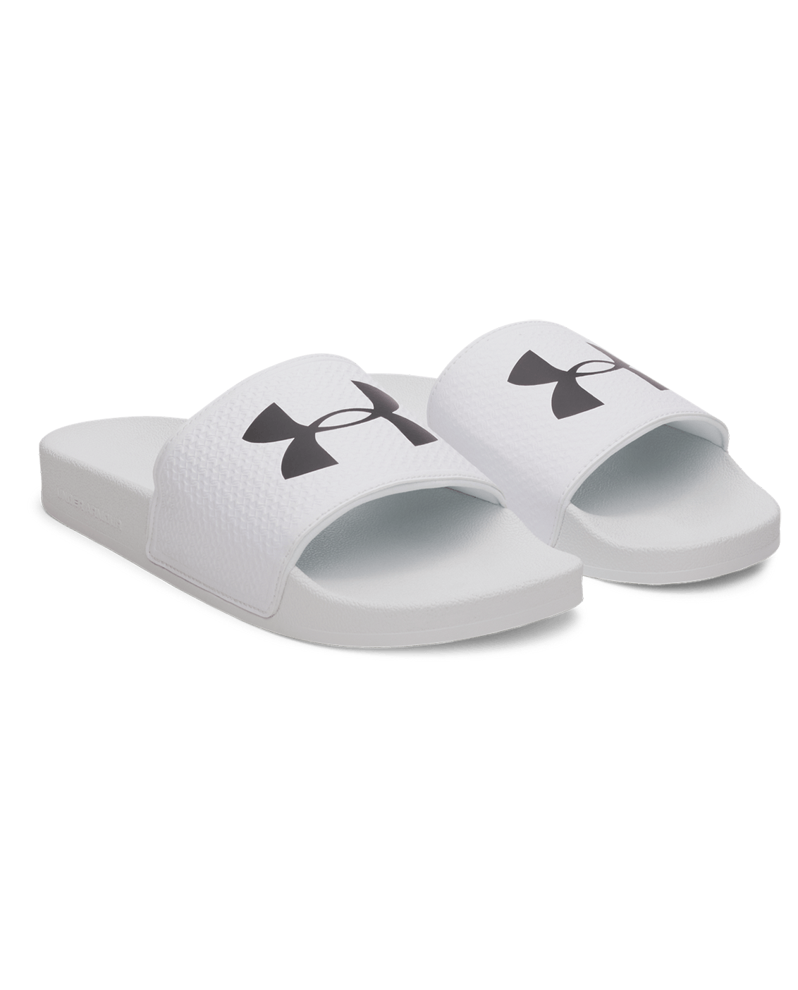 UA-S8 (Under armour mens ARMR slide white/black) 72693043