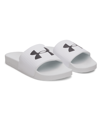 UA-S8 (Under armour mens ARMR slide white/black) 72693043
