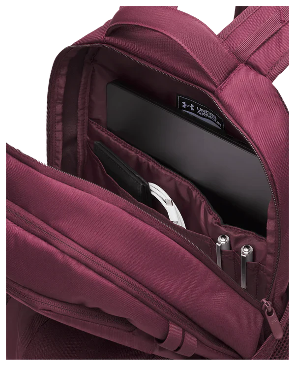 UAE-T14 (Under armour unisex hustle 6.0 backpack dark maroon) 112593913