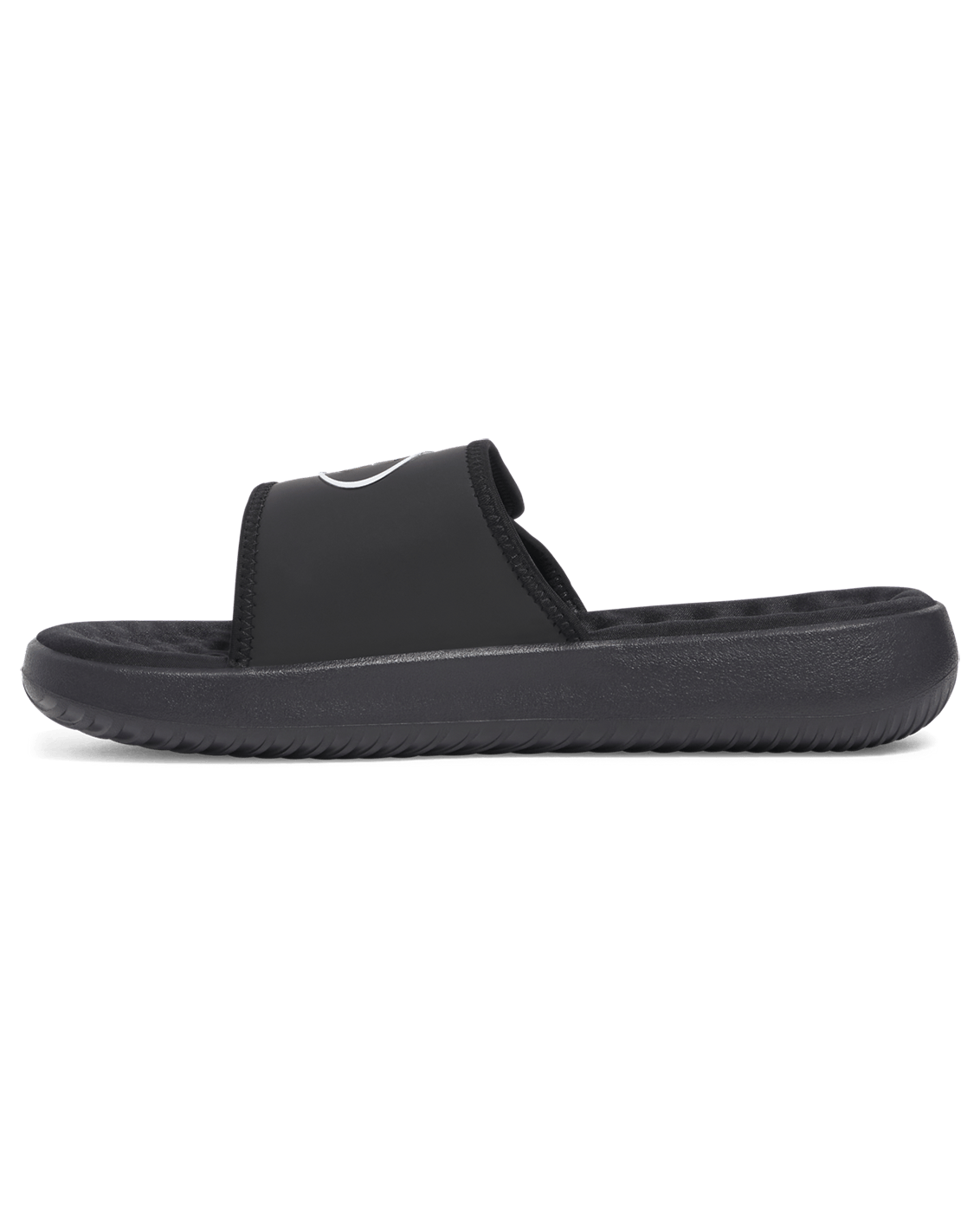UA-T8 (Under armour mens ignite pro 8 slide black/galaxy black/white) 72693913