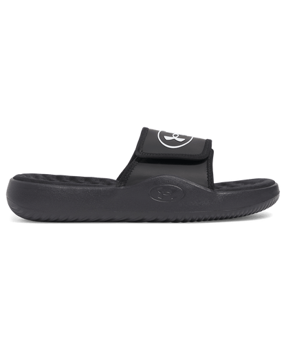 UA-T8 (Under armour mens ignite pro 8 slide black/galaxy black/white) 72693913
