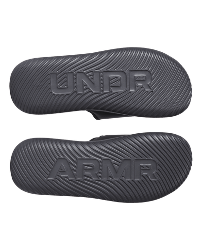 UA-T8 (Under armour mens ignite pro 8 slide black/galaxy black/white) 72693913