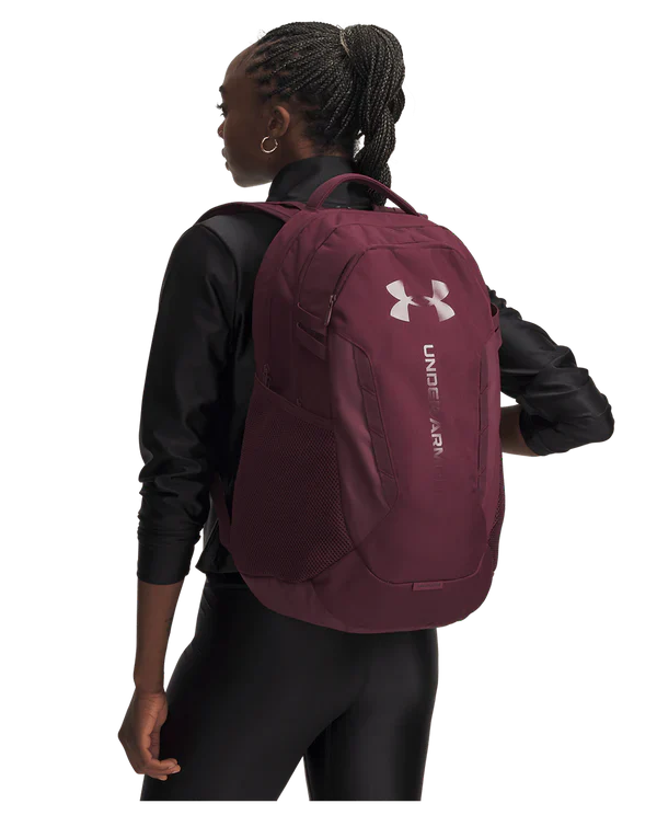UAE-T14 (Under armour unisex hustle 6.0 backpack dark maroon) 112593913