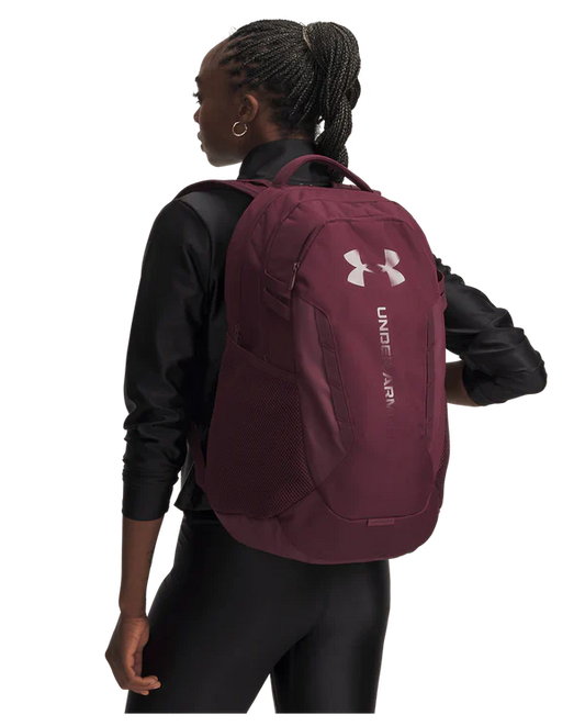 UAE-T14 (Under armour unisex hustle 6.0 backpack dark maroon) 112593913
