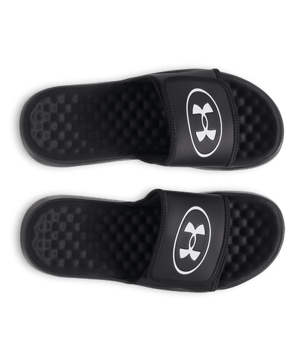 UA-T8 (Under armour mens ignite pro 8 slide black/galaxy black/white) 72693913