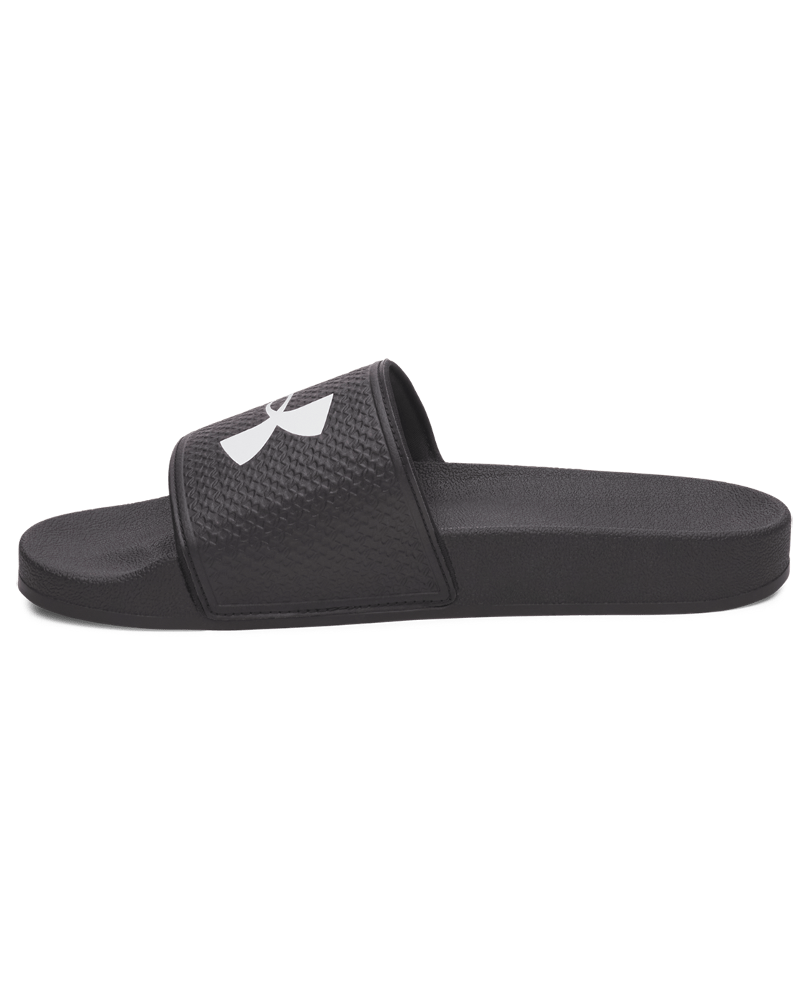 UA-R8 (Under armour mens ARMR slide black/white) 72693043