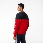 LCA-Q16 (Lacoste colour block logo sweatshirt abysm) 62399565