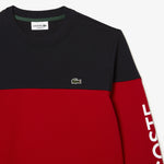 LCA-Q16 (Lacoste colour block logo sweatshirt abysm) 62399565
