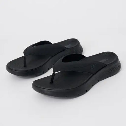 S-N12 (Skechers go walk flex sandal vallejo black) 122594200
