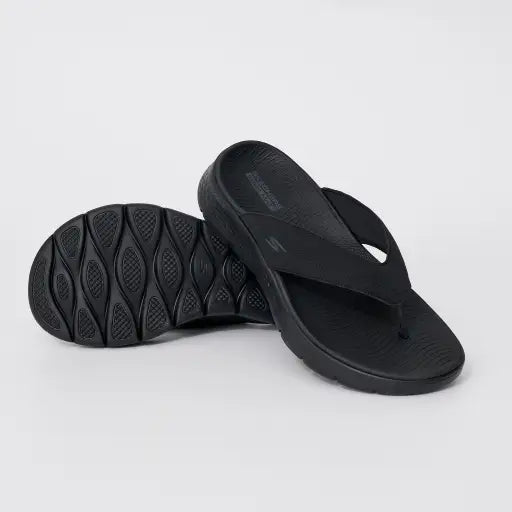 S-N12 (Skechers go walk flex sandal vallejo black) 122594200