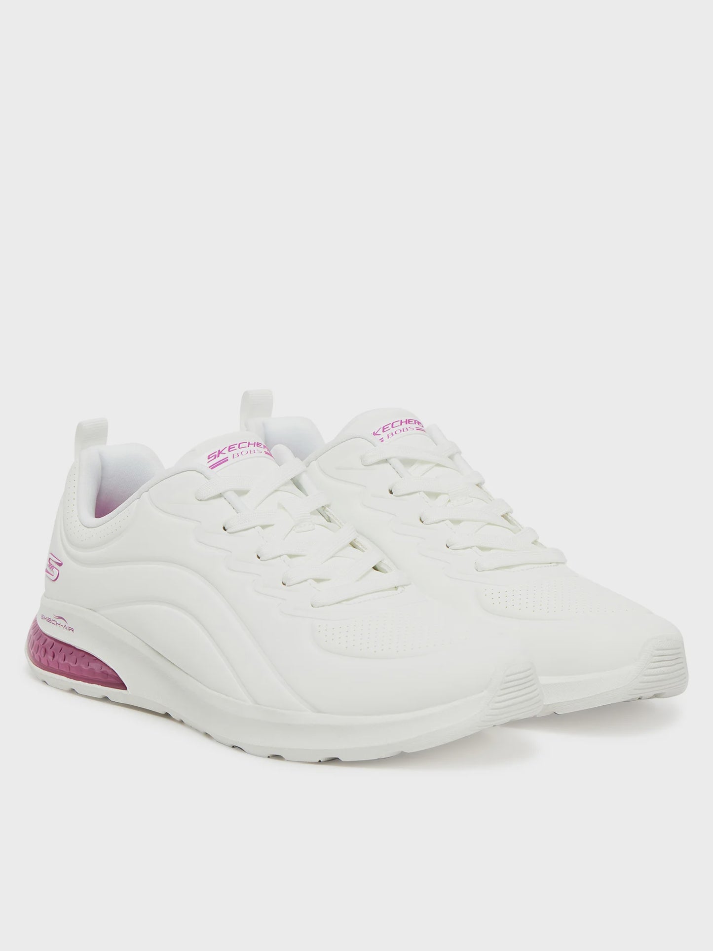 S-T12 (Skechers womens bobs vision air white) 12693500