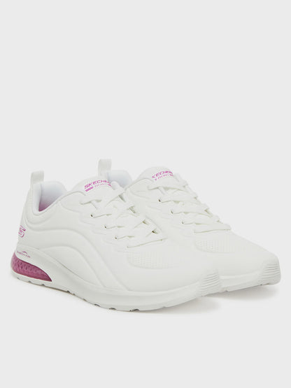 S-T12 (Skechers womens bobs vision air white) 12693500