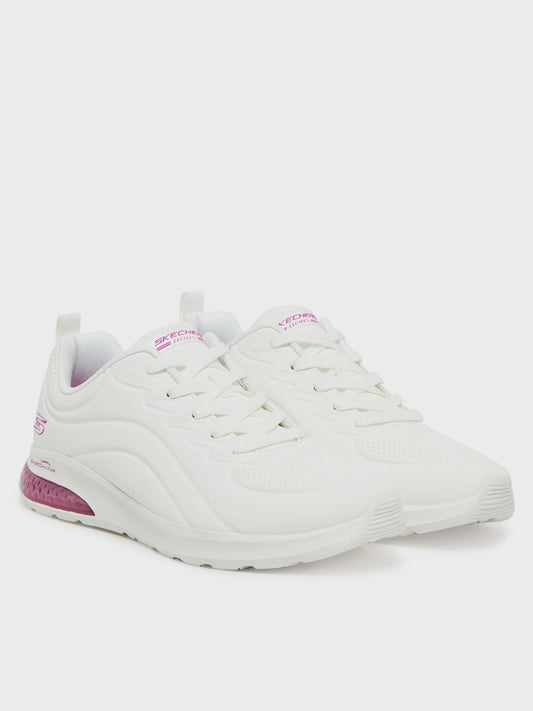 S-T12 (Skechers womens bobs vision air white) 12693500