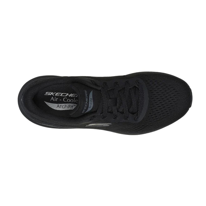 S-C12 (Skechers arch fit 2.0 big league wide fit black) 72497542