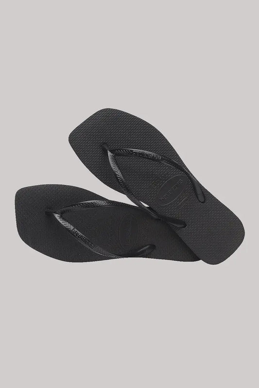 HA-WJ8 (Havaianas slim square solid 0090 black) 92692180
