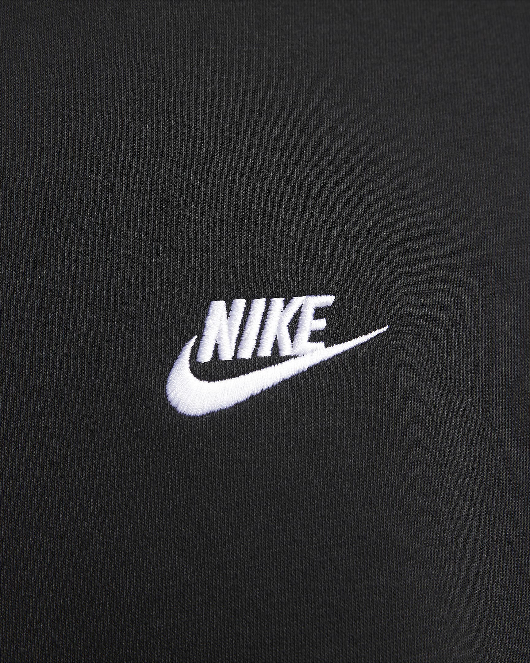 NA-A30 (M nike sportwear club fleece crew black/white) 32193325 NIKE