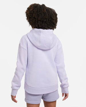 NA-C43 (Nike sportswear club fleece fullzip hoodie oxygen purple/white) 82393836 NIKE