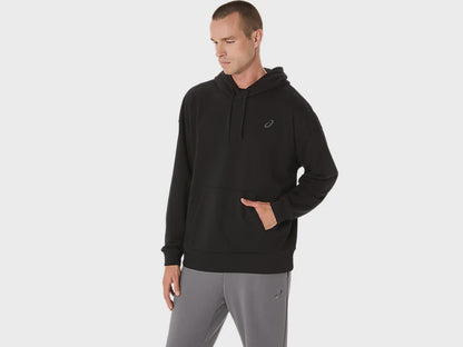 ASA-U (Asics mens sweat relaxed pullover hoodie performance black) 72596000