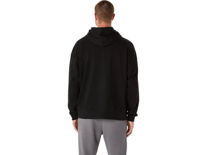 ASA-U (Asics mens sweat relaxed pullover hoodie performance black) 72596000