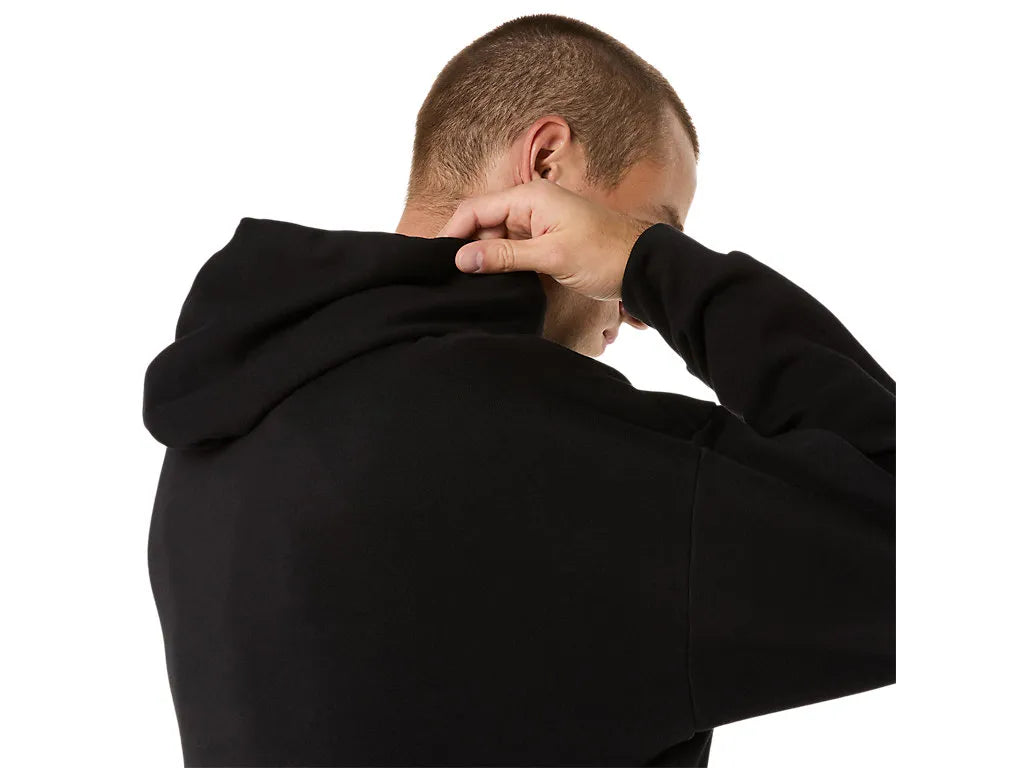 ASA-U (Asics mens sweat relaxed pullover hoodie performance black) 72596000