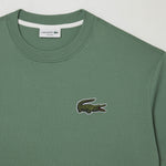LCA-F17 (Lacoste originals loose fit large crocodile organic t-shirt ash green) 72396522 LACOSTE