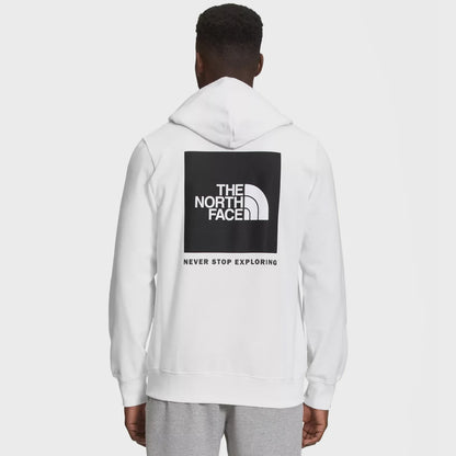 NFA-G8 (The north face men's box pullover hoodie white/black) 92596087