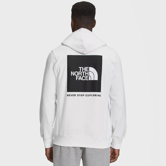 NFA-G8 (The north face men's box pullover hoodie white/black) 92596087