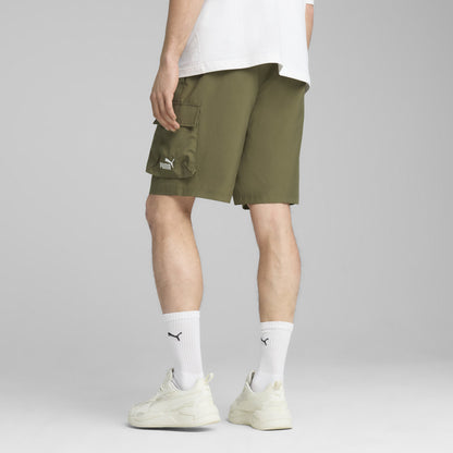 PA-J12 (Puma essentials no. 1 logo woven cargo shorts 9" lod) 122593500