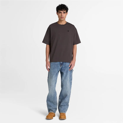 TBA-A4 (Timberland mens dunstan river relaxed fit tee vintage black) 102693826