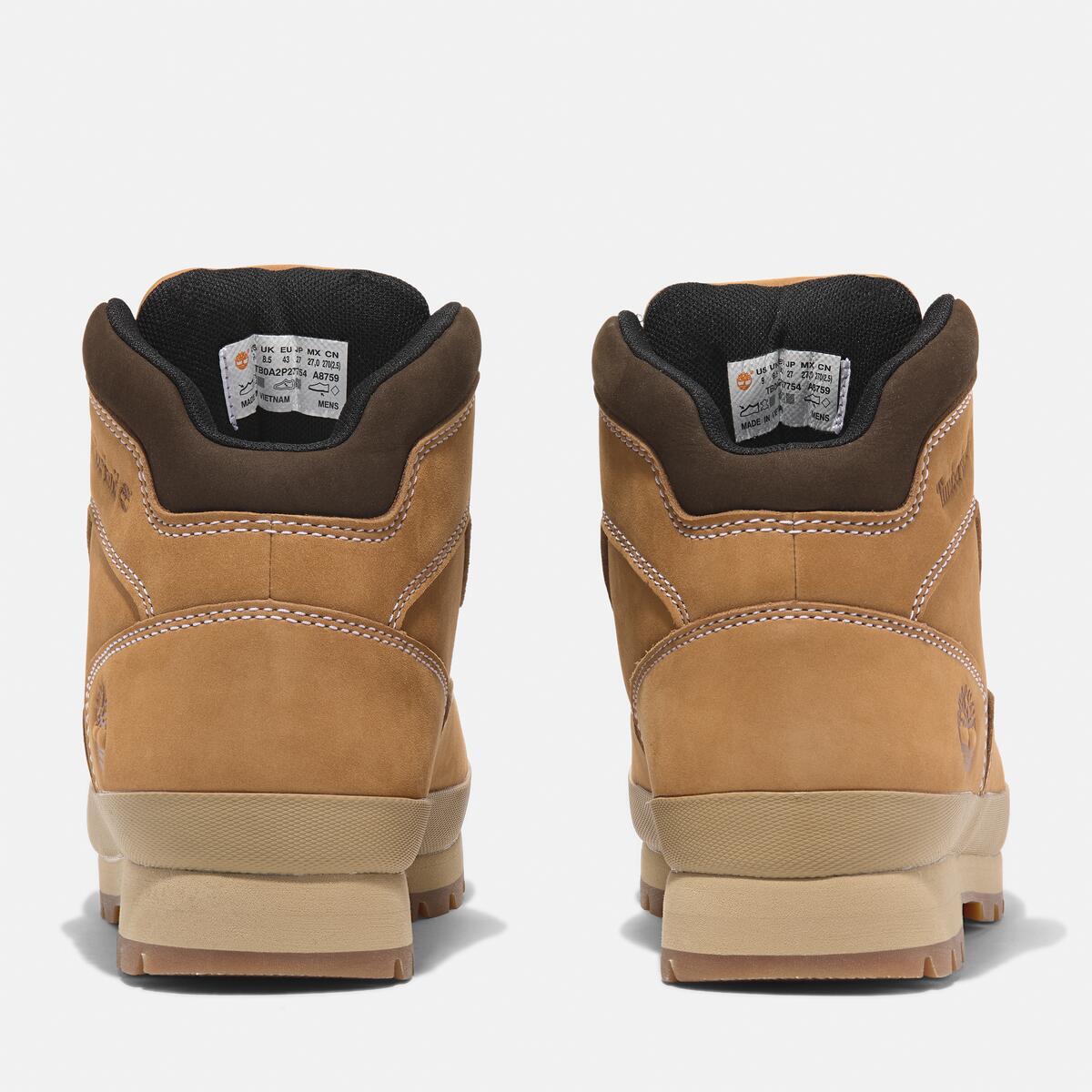 TB-V4 (Timberland mens euro hiker mid wheat nubuck) 1224914205