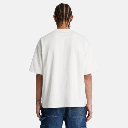 TBA-C4 (Timberland mens shorewood river relaxed fit tee vintage white) 102694304
