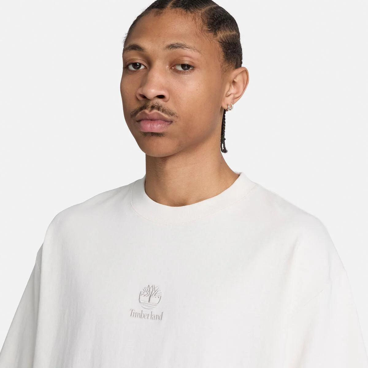 TBA-C4 (Timberland mens shorewood river relaxed fit tee vintage white) 102694304