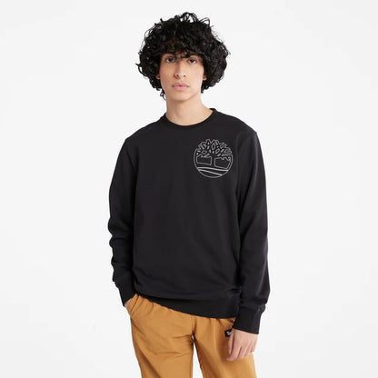 TBA-H2 (Timberland unisex back logo sweatshirt black) 122294783 TIMBERLAND