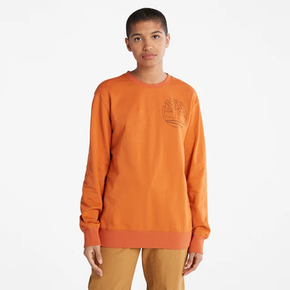 TBA-G2 (Timberland unisex back logo sweatshirt rust) 122294783